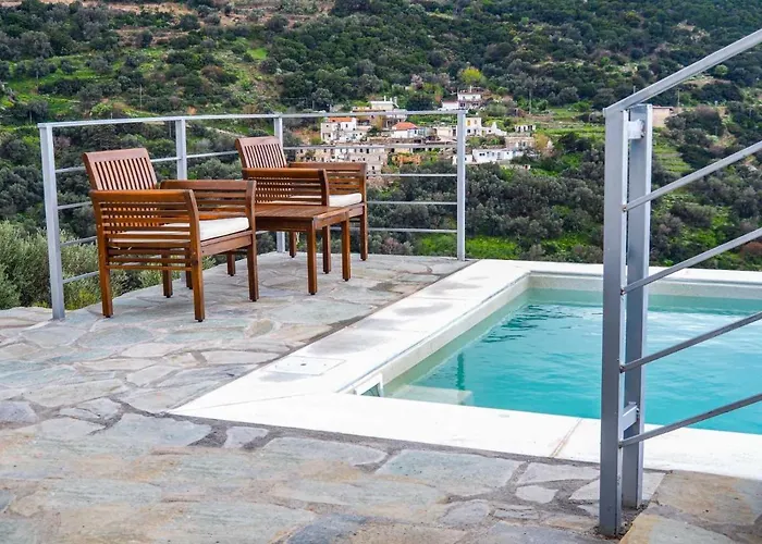 Kampos View - Quiet House At The End Of The Road, Private Pool