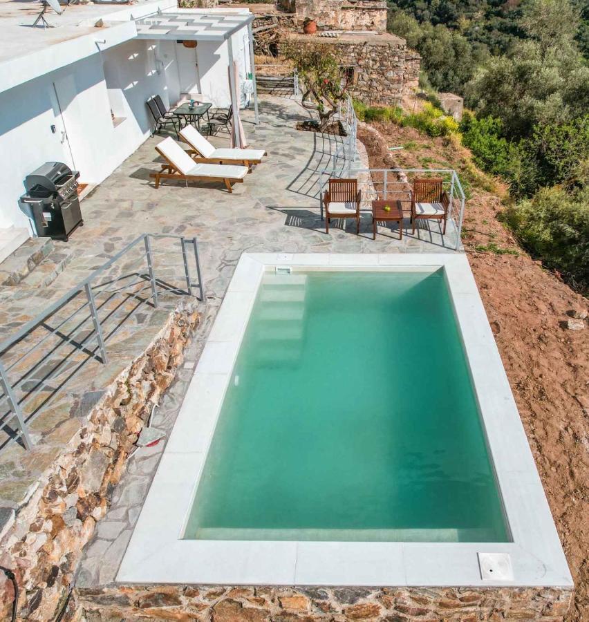 Kampos View - Quiet House At The End Of The Road, Private Pool Κάμπος