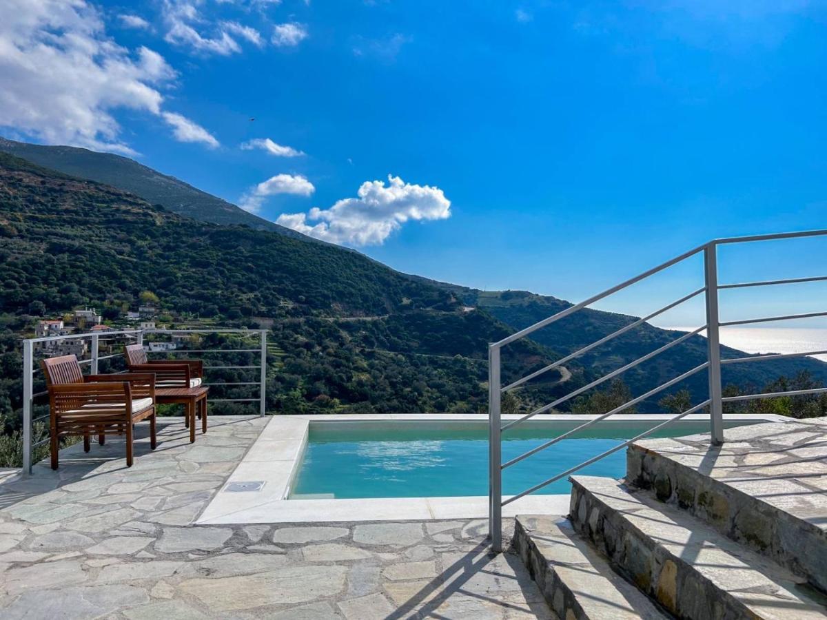 Kampos View - Quiet House At The End Of The Road, Private Pool Κάμπος